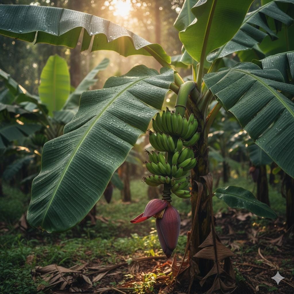 Thumbnail Rock Banana Leaf